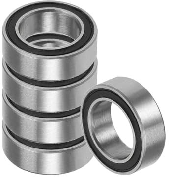 Kozelo 5 Stück MR85-2RS Kugellager 5x8x2.5mm Chromstahl Rillenkugellager | Doppelt abgedichtete, Für Maschinenanwendungen, Industrielle Ausrüstung