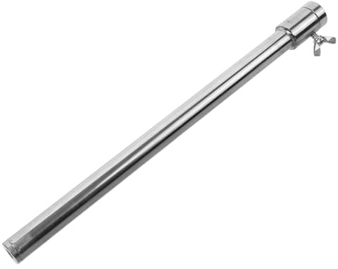 Milisten Weather Vane Extension Rod Antenna Mounting Pole for Outdoor Tv Antenna Installation Weather-resistant Design Lightweight and Compact for and Secure Mounting