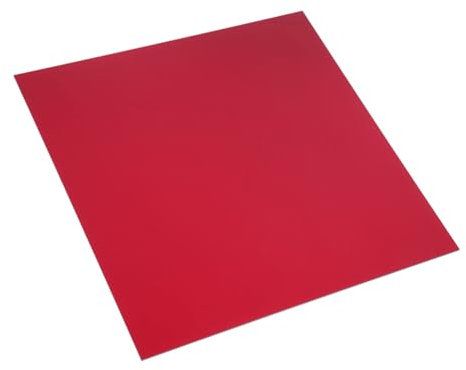 VILLFUL Acrylique Rouge Translucide Pour Projets Artisanaux Et Cadre Photo Décoration Murale