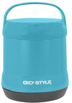 GIO'STYLE Portavivande termico Parrot | 1,5 LT | Interno in Acciaio | Colori Assortiti