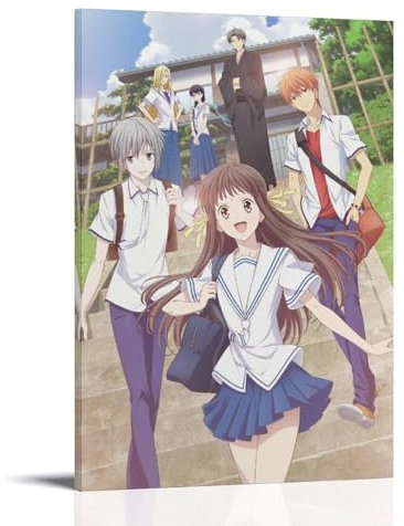 CSFWRUKL Fruits Basket Anime Poster Decorative Painting Canvas Wall Art Living Room Poster Bedroom Painting Wall Art Picture Print Modern Family Room Decor 08 x 12 Inches (20 x 30 cm)