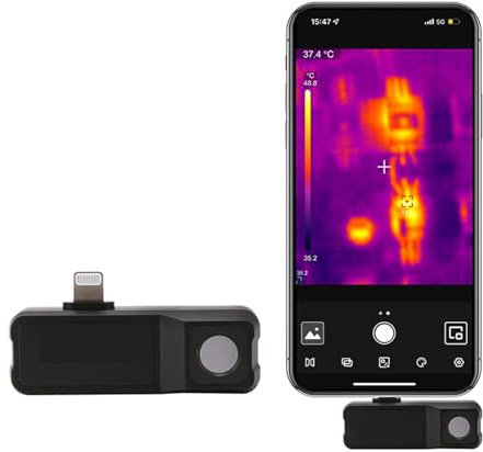 TIEOAXFT Thermal Camera For Phone Mobile Thermal Imager UTi120 10800 Pixel UTI120MS To Repair Cell Phones
