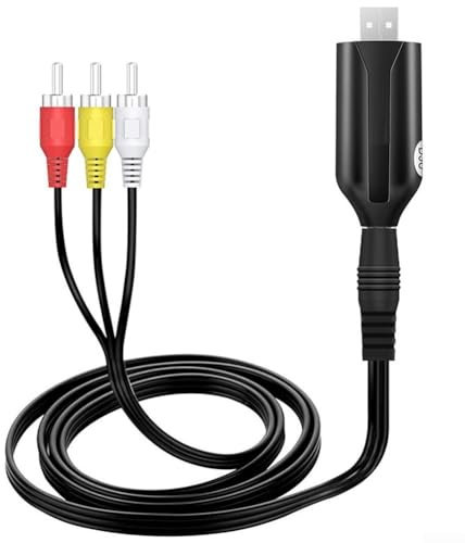 Questo dispositivo portatile USB 2 0 AV cattura rende la digitalizzazione dei tuoi vecchi video un gioco da ragazzi