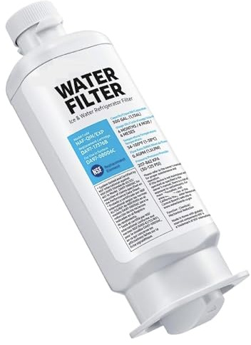 HydraSole Filtre à eau original pour réfrigérateur DA97-17376B modèle HAF-Qin/EXP compatible avec filtre à eau Samsung n° DA97-17376B, DA97-08006A-B et DA97-08006A-1