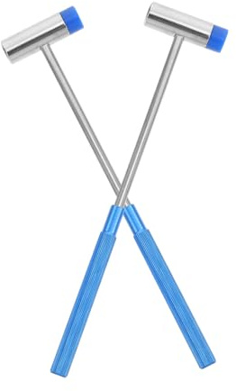 Supvox 2-teiliges Doppelseitiges Baustein-Hammer-Set Mit Praktischem Design, Kindgerecht, Verbessert Greif- Und Hand-Auge-koordination, Geeignet Als Spielzeug Für Kinder Ab Jahr