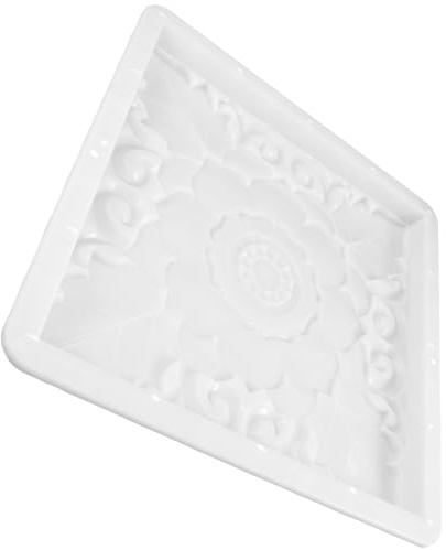 Homoyoyo Concrete Moulds Brick Paving Mold for Garden Walkway and Yard, Plastic Reusable Easy to Use and Clean Garden Paving Mould for DIY Patio Paths