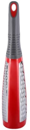 HOUDERCO Grattugia per Verdure Multifunzione in Acciaio Inossidabile Doppia Lama e Design Creativo, per Frutta e Verdura in Cucina Domestica Colore Casuale