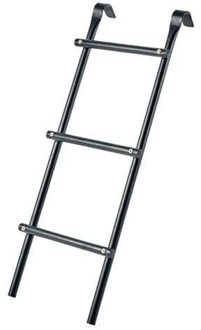 TP Toys - Ladder For 10ft/12/14ft Trampolines - Outdoor Garden Patio Universal Trampoline Ladder With Wide Steps For Safety. Strong Tear Resistant, Wide Trampoline Ladder Stairs, Durable.