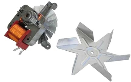 Hotpoint Ofen, Herd Lüftermotor, C00081589, C00138826, Elektronischer Lüftermotor für Backofen, Metall, 1 Stück
