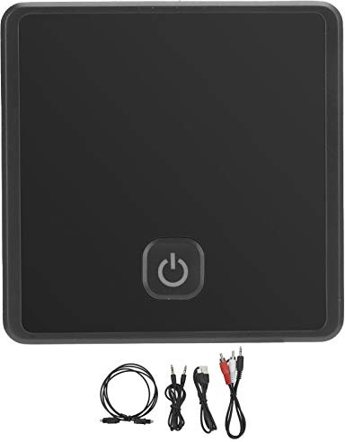 Récepteur émetteur Bluetooth sans Fil, Fibre Optique 2 en 1 Bluetooth 5.0 AUX 3.5mm Adaptateur Audio sans Fil pour système Audio TV/Voiture