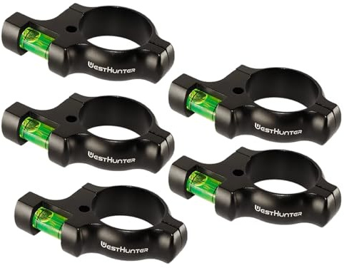 WestHunter Optik 30 mm / 25.4 mm Zielfernrohr Wasserwaage Bubble Level, für Präzisionsschießen, Wettkampf und Jagd