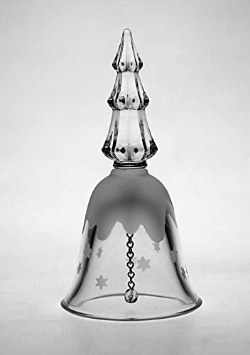 Tischglocke Tannenbaum Christmas Imperial 12cm Weihnachten Bell Bleikristallglas