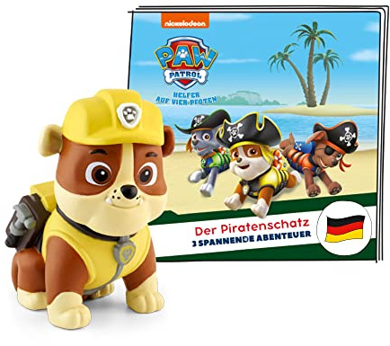 tonies Hörfiguren für Toniebox, PAW Patrol – Der Piratenschatz, Hörspiel mit 4 Geschichten für Kinder ab 3 Jahren, Spielzeit ca. 55 Minuten