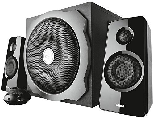 Juego de altavoces 2.1, TYTAN, 60 W RMS, sistemas y kits de altavoces, juego de altavoces de subwoofer, cantidad x 1 | 19020