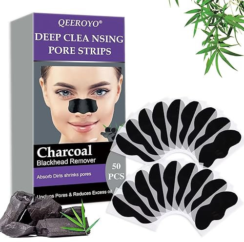 TruuMe Cerotto Naso Punti Neri, Cerotti Rimuovi Punti Neri, Strisce Punti Neri Naso, Nose Strips, Strisce Per Punti Neri, Punti Neri Rimozione Cerotti, Cerotti Punti Neri Naso, 50 Pezzi