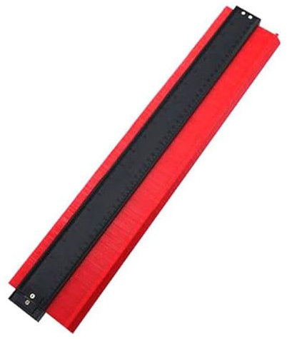 GODARM Professionelles 50,8 cm Konturenlehre für Bodenbelag, Zimmerei, Sanitär, Fliesen, Karosserie, Badezimmer usw. Konturreplikation und Messung