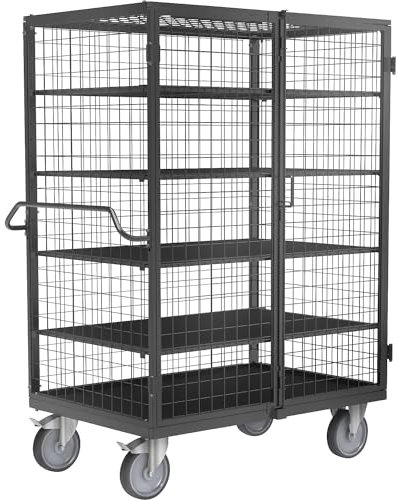 Kongamek | Sicherheitswagen | Ausführung Gitter | Tragfähigkeit 500 kg