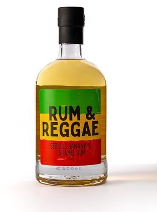 Rum and Reggae Spiced Banana and Caramel Rum 70cl 22% abv