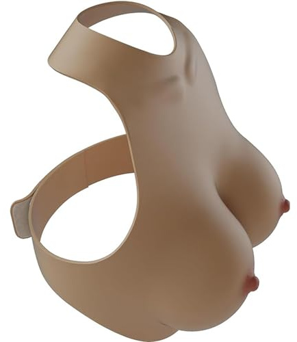 Zilasegy Brustformen, Sommer Brustprothese B-G-Cup, mit Silikon gefüllte Brüste für Crossdresser und Drag Queens