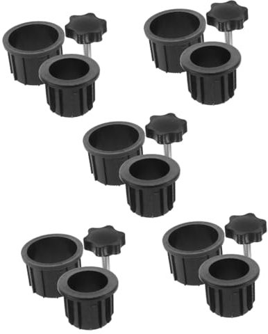 SUPVOX Lot De 5 Accessoires Robustes pour Pied De Parasol De Terrasse Pièces De Rechange pour Base Et Mât De Parasol