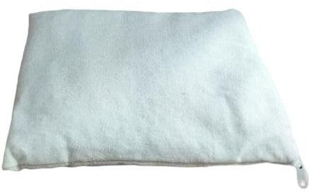 FashionCha Hot And Cold Pack Leere Stofftasche für Mikrowellen Heizkissen Wiederverwendbare Atmungsaktive Wärmekompresse Waschbarer Wärmebeutel für Rücken Muskel, 24x34cm