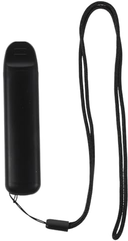 Schwarzes Abs Kazoo für Anfänger und Musikliebhaber | Verstellbarer Ton, Leicht und Tragbar, für Partys und Events, Klassisches Design