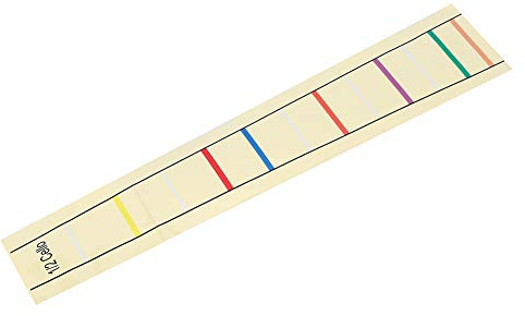 Dilwe Cello-Griffbrett-Aufkleber, 1/2-Finger-Positionsanzeige Zum Cello-Lernen, Einfach Anzubringen und zu Entfernen, mit Hochwertigem Etikettenpapier