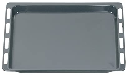 Backblech Kuchenblech Pizzablech 465x375x26,4mm emailliert pyrolysefest Backofen Herd Original Bosch Siemens 00574909 auch Constructa Junker Pitsos für HBG HBC HCE HBM HCA HCL HBA HEG HEA CF CH JH JC