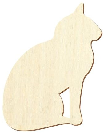 buetic GmbH compensato sbozzati – Gatti – Misura a Scelta – Pioppo 3 mm, Compensato, Höhe 40cm