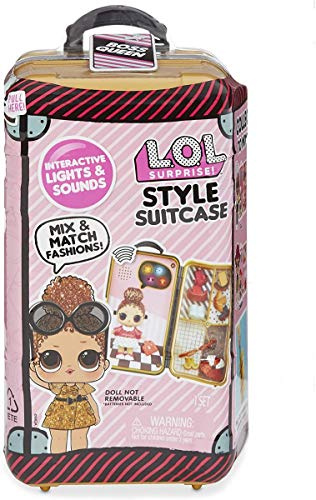 L.O.L. Surprise! 560418 L.O.L Style Koffer Boss Queen Interactive Surprise, Mehrfarbig