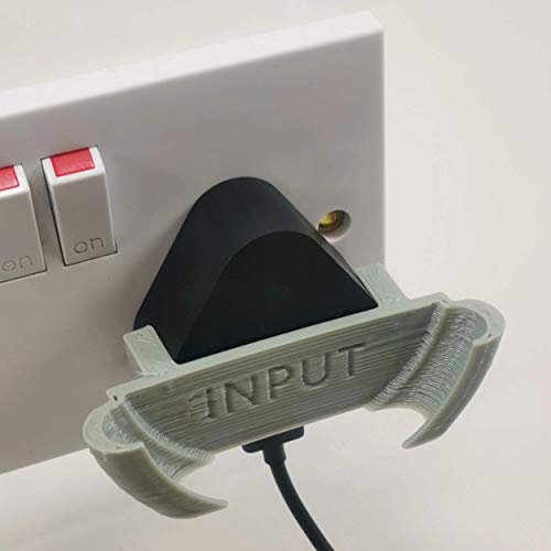 Echo Input Plug Bracket Plug Mount (Grey)