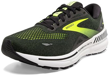BROOKS Herren Adrenaline Gts 23 Sneaker, Black/Nightlife/Ebony, 44 EU