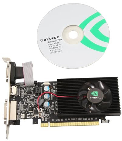 Paociuro Scheda Grafica Discreta GT730 2G per Video Ad Alta Definizione Uso da Ufficio Scheda Pratica Multifunzionale per Spettacoli Pratici