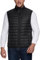 Outdoor Ventures Men's Puffer Gilet Packable Quilted Bodywarmer Padded Vest Outerwear Water-Resistant Windproof Sleeveless Jacket for Golf Running Hiking Horse Riding Black L