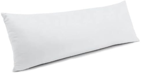 MoonRest® 14x36 Inch Synthetic Down Alternative Rectangle Pillow Insert Form Stuffer for Sofa Shams, Decorative Throw Pillow, Cushion and Bed Pillow Stuffing - Hypoallergenic 14” X 36”