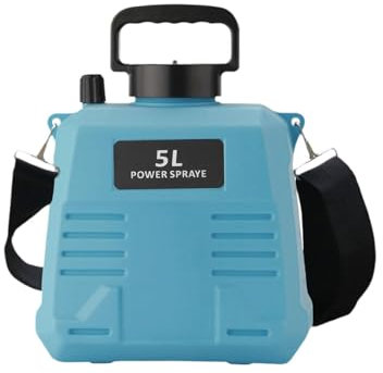 Gralara Pulverizador Eléctrico de Jardín, Diseño Ergonómico Y Eficaz, 5L Azul