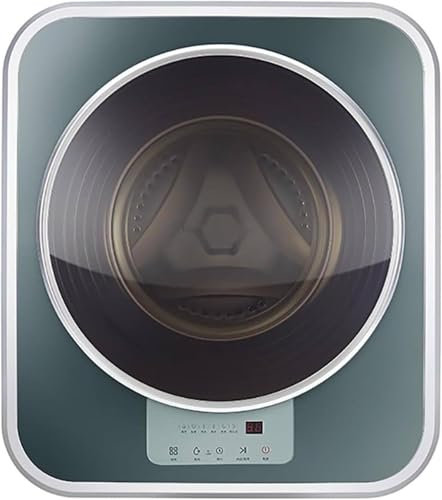 YANGYMM Lavatrice A Muro, Mini Lavatrice a 3 kg e Asciugatrice a Rotazione, Rondella Compatta Elettrica Montata a Parete, Mini Asciugacapelli per la Cucina del Bagno, per Bagno, Cucina
