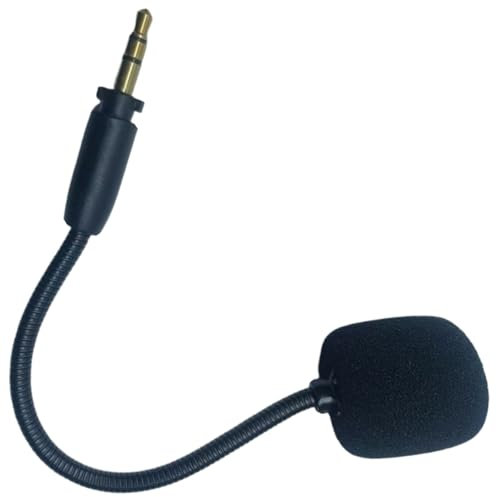 YIGZYCN Asta staccabile del microfono del microfono di 3.5mm della sostituzione con il manicotto della spugna di cancellazione del rumore per la riparazione