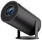 Projector,Support 4K 1080P Portable with Dual Band WIFI6 5G Wireless 5.0 Bluetooth Android 11, 200 ANSI Lumens, 180° Rotatable, Auto Keystone Correction, 35- Projector For Bedroom (Black)