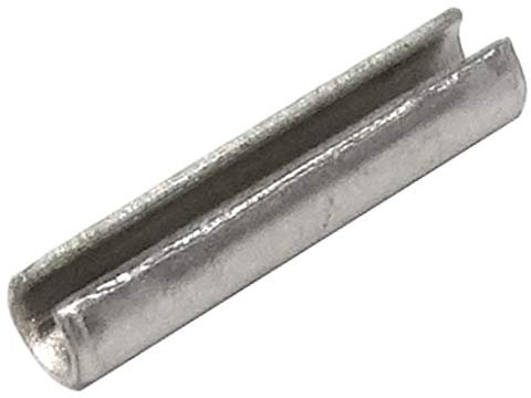 AERZETIX - C43481 - Set von 20 Hohlsplinte - Federstifte Ø2mm - Länge 10mm - geschlitzt aus Edelstahl - DIN1481