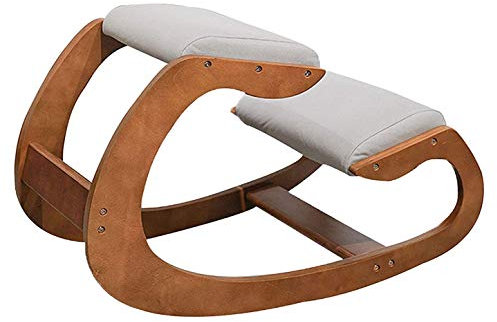 QMZDXH Kniestuhl Ergonomisch Kniehocker Kniestuhl Büro Hocker Für Zu Hause Und Im Büro Sitzhocker Bürohocker Zur Verringerung Von Starken Rücken- Und Nackenschmerzen