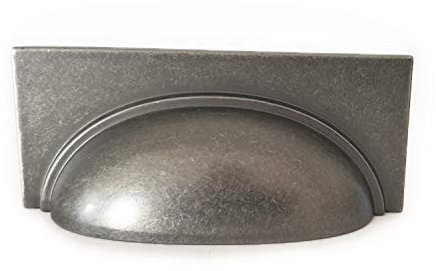 French Furniture Fittings Set of 4 Kitchen Cup Handles for Kitchen Cabinets, Drawers & Cupboard Doors cc Size 3 Inch 76mm