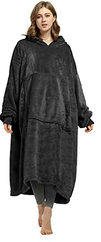 Catalonia Classy Sweat-shirt à capuche surdimensionné, pull polaire géant avec grande poche avant, super doux et chaud confortable pour adultes hommes femmes adolescents enfants, extra long