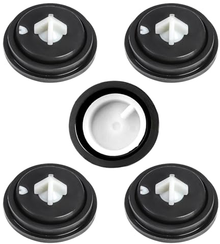 5 Stücke Spülkasten Einlass Membran, Ventil Membran Unterlegscheiben,Dichtungsmembran Schwimmerventil, hochwertigen Dichtungsmembranen für Schwimmerventile in Toiletten-Spülkästen (5PCS)