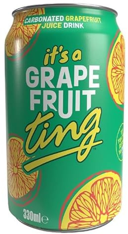 GRAPEFRUIT CARBONATED FRUIT & FLAVOURS SOFT DRINKS 330ML Delicious Tasty And Twisty Treat Gift Hamper For Birthday,Christmas,Easter (24)