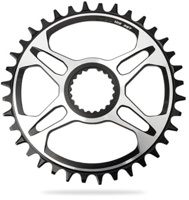 HOUSON Cadena de bicicleta, 12 velocidades, 32T, 34T, 36T, 38T, montaje directo, plato ancho para S-himano M7100 M8100 M9100 36T