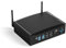 FANPEEC Industriel Mini PC sans Ventilateur Core i5-8350U 16Go DDR4 RAM 256Go SSD Fanless PC, WiFi Double Bande BT 4.2, Micro Ordinateur Industriel Win 11 Pro Double éCran 4K, 2 x RJ45 LAN