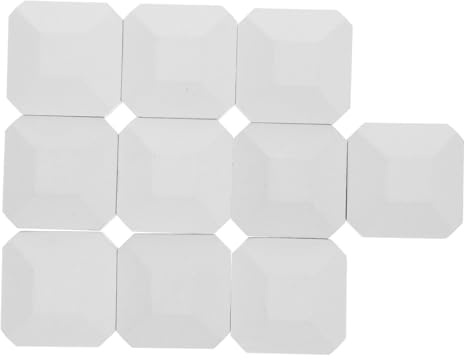 ZUNOXAZ Cordierite Briquettes Replacement for Gas Grill 2 x 2 Inch 10pcs Replacement Briquettes for Turbo Bbq and Outdoor Grilling for Gas Barbecue