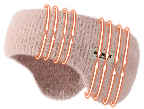 Cache-oreilles pour dormir - Casque anti-bruit, bande thermique douce, housse isolée confortable, bouclier élastique réglable, protection légère et confortable | pour les voyages en avion, Nac
