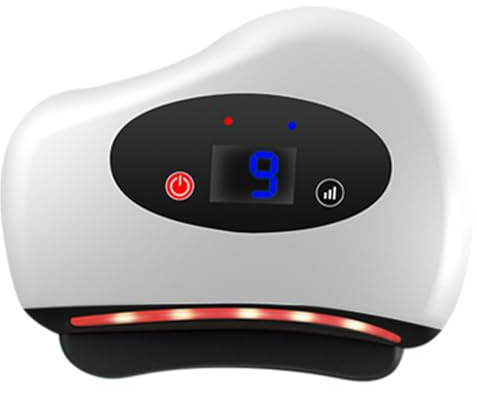 Raspador De Pies Con Calor - 4 En 1 Masajeador Eléctrico De Pies - Raspador Muscular Con Vibración,para Fatiga Recuperación Deportiva Piernas Cuello Hombros Hogar Trabajo Tejido